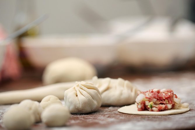 Dumpling Making Party - Folding dumplings in Chinese, Japanese, and Vietnamese styles