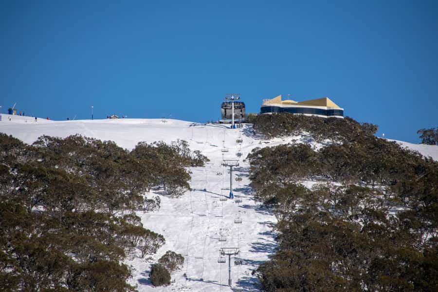 From Melbourne: Mount Buller Guided Day Tour - Arriving at the Mount Buller resort