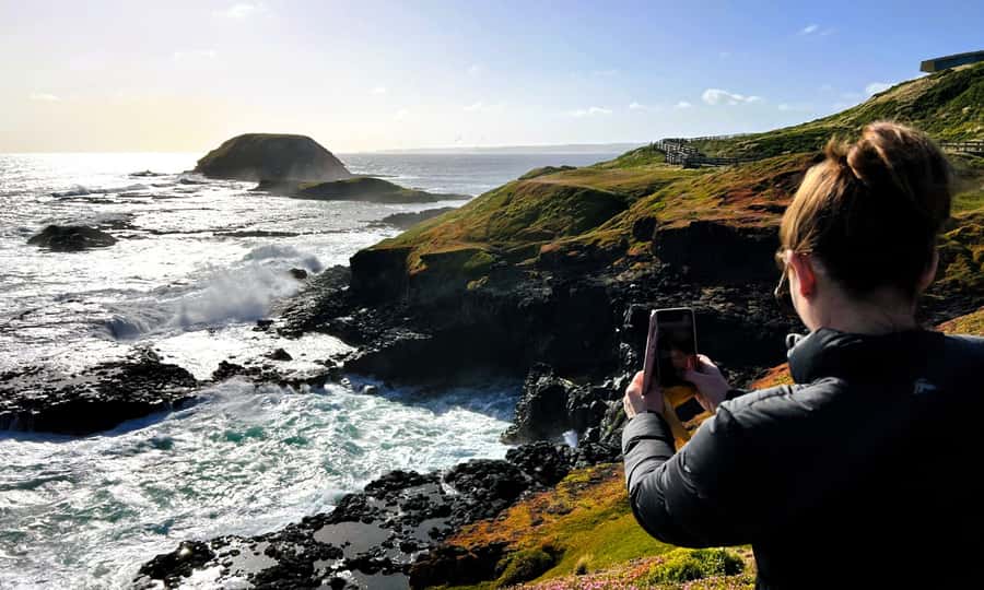 From Melbourne: Phillip Island Penguin Parade Eco Tour - The Nobbies is the day’s best ocean viewpoint