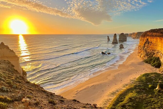 Full-Day Great Ocean Road and 12 Apostles Sunset Tour from Melbourne - Gibsons Steps puts you below the cliffs