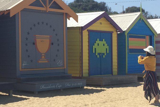 Full Day Private Melbourne Tour with enchanting Koala Encounters. - Brighton Beach’s colorful bathing boxes