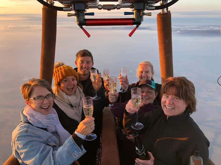 Geelong: Balloon Flight at Sunrise with Breakfast - What the landing and pack-up involve