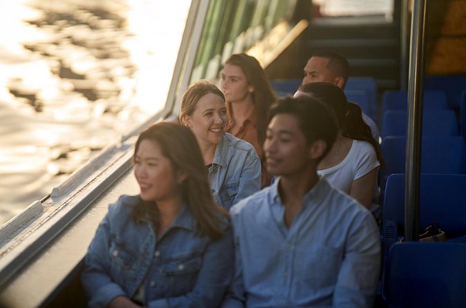 Golden Hour Cruise - Turning upstream toward the Botanic Gardens