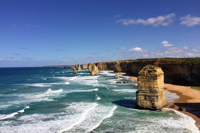 Great Ocean Road Reverse Itinerary Boutique Tour - Max 11 Guests - Gibson Steps and the beach below