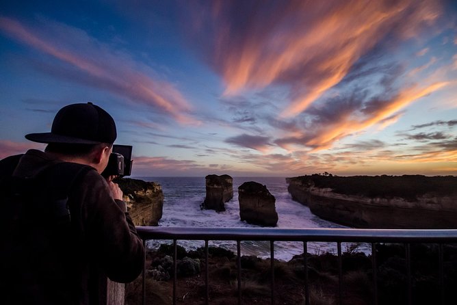 Great Ocean Road Tour with Instagram Sunset views of 12 Apostles - The first stops: chocolate, Point Addis, and Memorial Arch