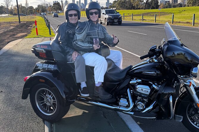 Harley Davidson Trike Tour of Melbourne - Albert Park and the Formula 1 circuit