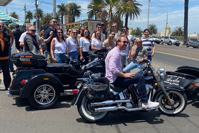 Harley Davidson Trike Tour of Melbourne - What Andrew adds to the experience