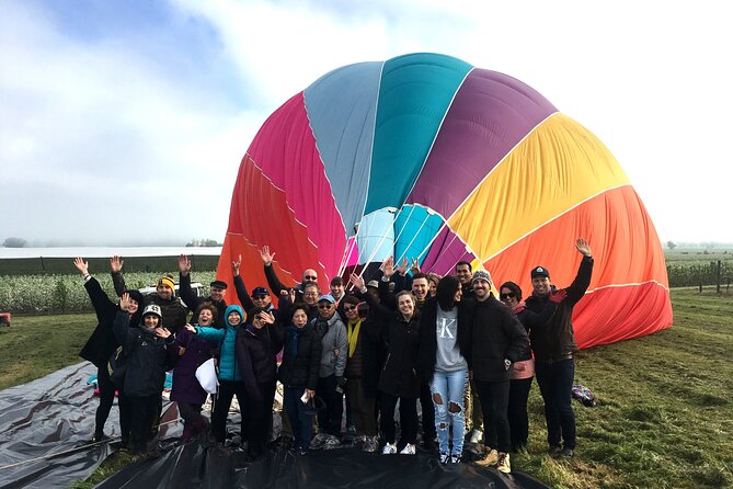 Hot Air Balloon Flight over the Yarra Valley - The optional champagne breakfast