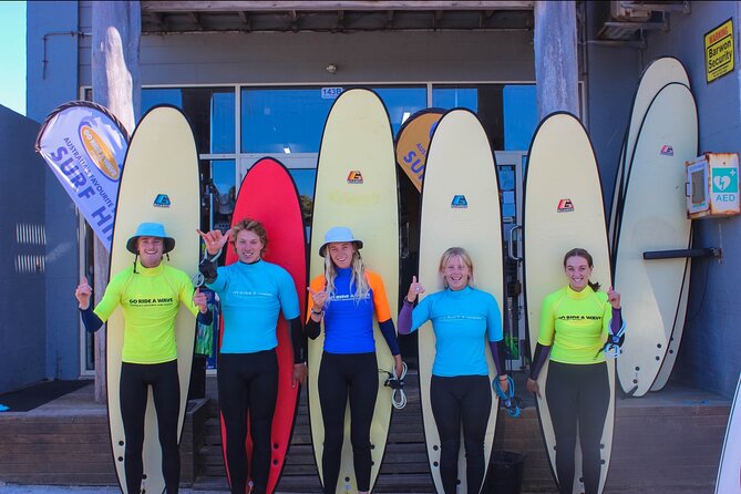 Learn to Surf at Anglesea on the Great Ocean Road - Your first steps on the beach