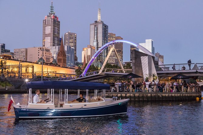 Luxury Private 90min Wine and Cheese Yarra River Cruise - Southbank Views Without the Foot Traffic
