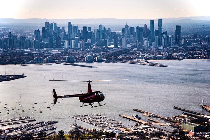 Melbourne City Scenic Helicopter Ride - St Kilda Pier, Luna Park, and the beach