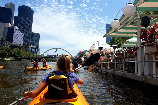 Melbourne City Sights Kayak Tour - A short break at Docklands marina