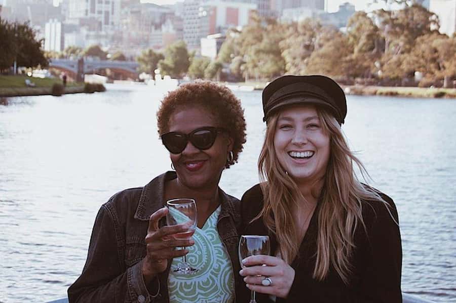 Melbourne: Luxury Sunset Cruise on Yarra River - The CBD from the river