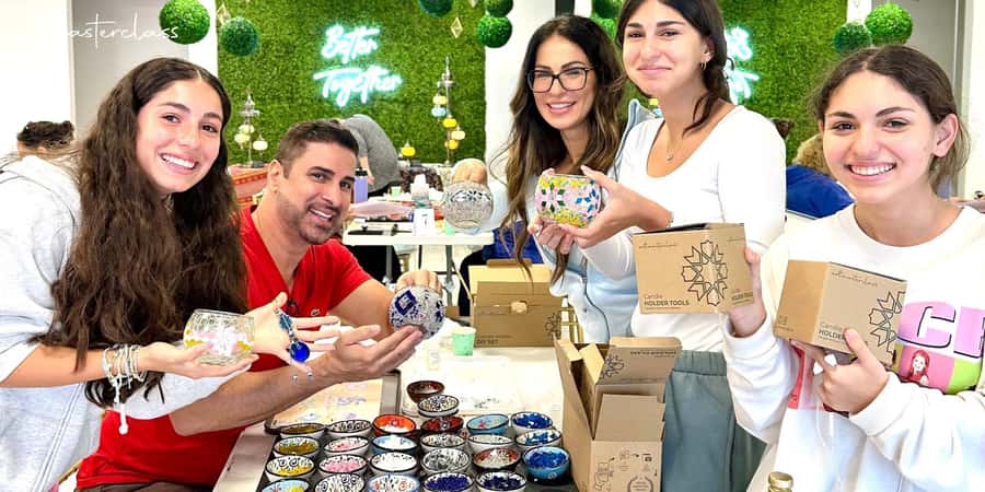 Melbourne: Mosaic Art Classes - Turkish Lamp Workshop - What the 150-minute Melbourne workshop is really about