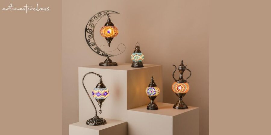 Melbourne: Mosaic Art Classes - Turkish Lamp Workshop - A relaxed class with Turkish tea and sweets