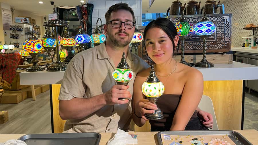 Melbourne: Mosaic Art Classes - Turkish Lamp Workshop - How much value do you get for $63?