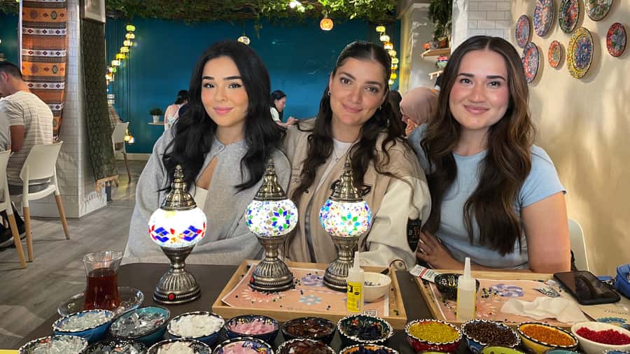 Melbourne: Mosaic Art Classes - Turkish Lamp Workshop - What the finished lamp adds to the experience