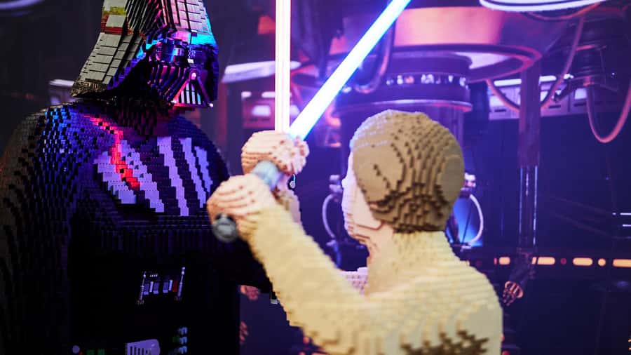 Melbourne Museum: LEGO® Star Wars: The Exhibition Ticket - What the main display area gives you
