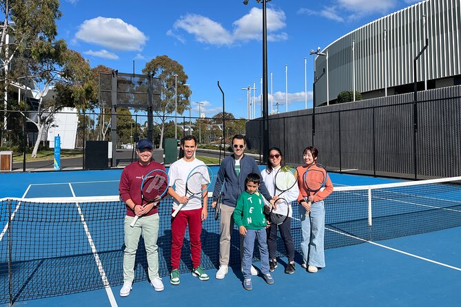 Melbourne Park Tennis Experience - Margaret Court Arena and Rod Laver Arena from outside