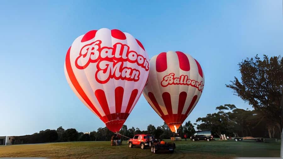 Melbourne Premium Balloon Flight 5-Star Champagne Breakfast - A Gentle Landing, With One Important Caveat