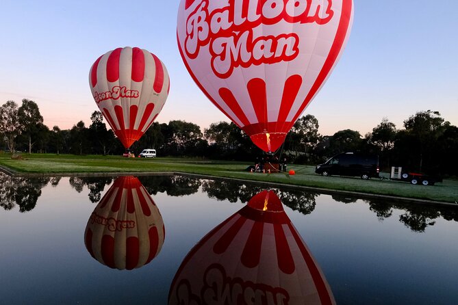Melbourne Premium Balloon Flight plus 5-Star champagne breakfast - Westgate Bridge and Brighton bathing boxes