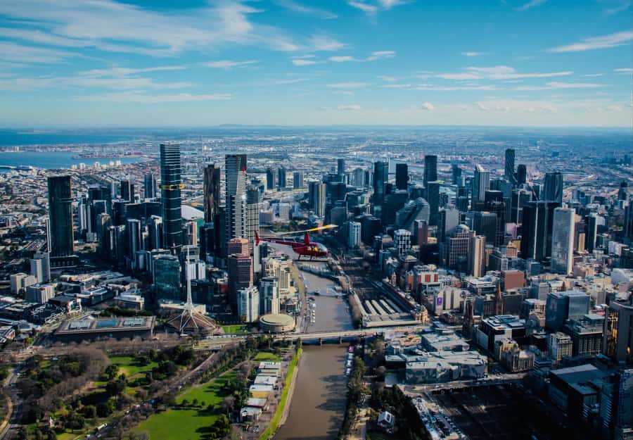 Melbourne: Private City & Beaches Helicopter Ride - Taking off from Rotor One