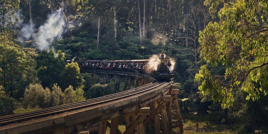 Melbourne: Puffing Billy Train & Healesville & Winery Tour - One Day, Four Very Different Victorian Experiences