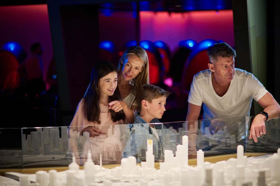 Melbourne Skydeck VR Experience - The lift ride to floor 88
