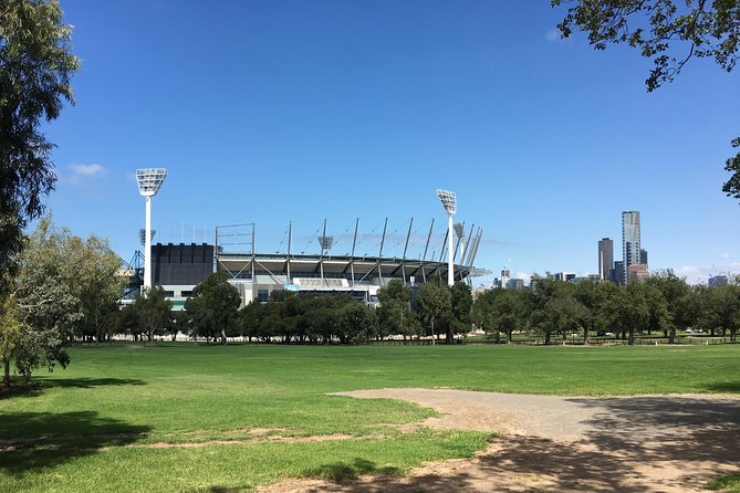 Melbourne Sports Precinct Walk with Behind-the-Scenes MCG Tour - Inside the Melbourne Cricket Ground for 75 minutes