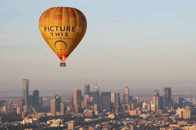 Melbourne sunrise balloon flight only - How this compares with seeing Melbourne from the ground