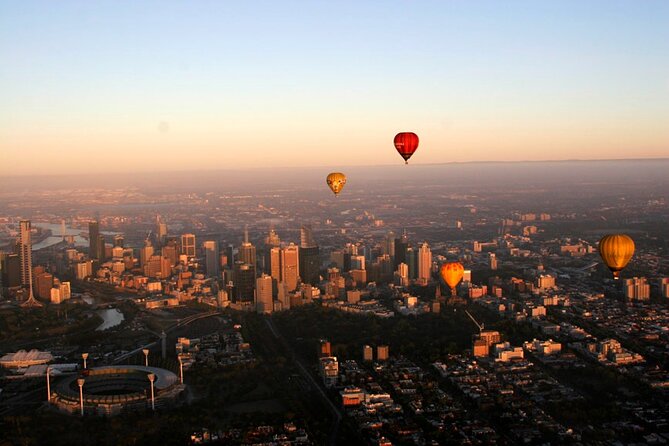 Melbourne sunrise balloon flight only - The early start and four-hour commitment