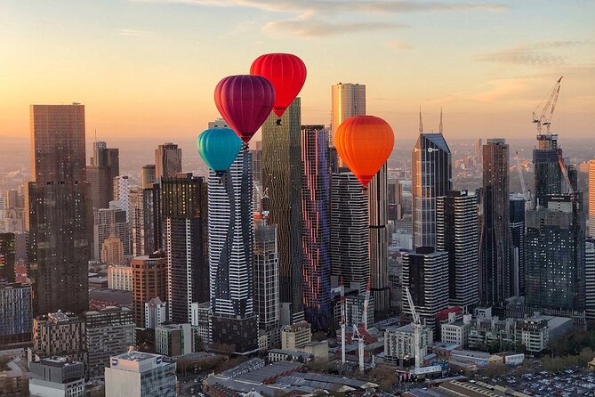 Melbourne Sunrise Hot Air Balloon Ride with GoPro Photos - Meeting before sunrise at Pullman Melbourne On The Park
