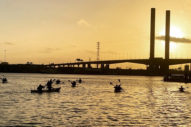 Melbourne Sunset Kayaking Experience with Dinner - Along the Yarra toward Princes Bridge
