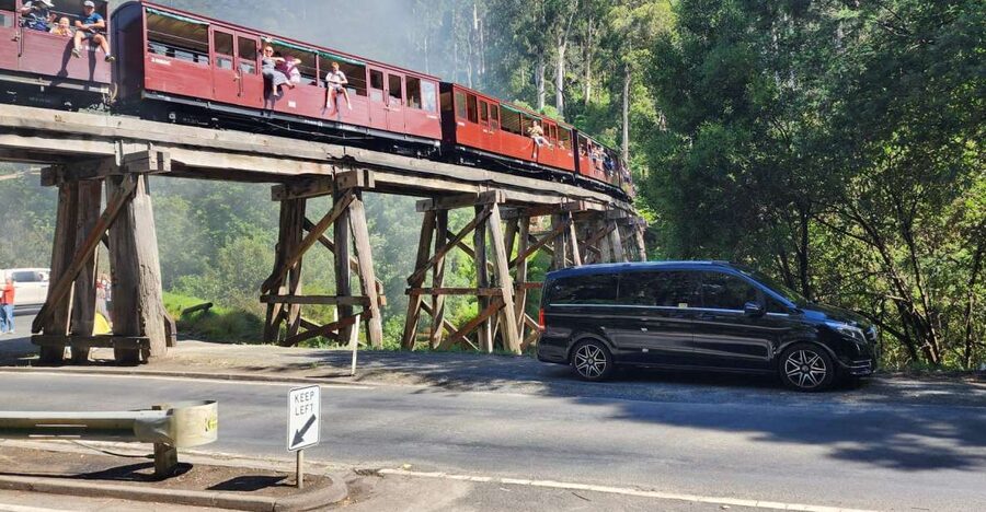 Melbourne to Puffing Billy and Yarra Valley Private Tour - A private Mercedes or luxury car changes the pace