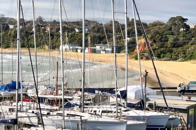 Mornington Peninsula Day Tour. Your Day Your Way. Your group only - Portsea Back Beach shows the rougher side of the coast