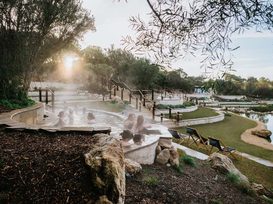Peninsula Hot Springs: Entry Ticket with Bath House - Hilltop views, sunset, and the best time to go