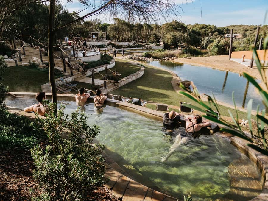 Peninsula Hot Springs: Private Sanctuary and Bathing - The quieter Spa Dreaming Center
