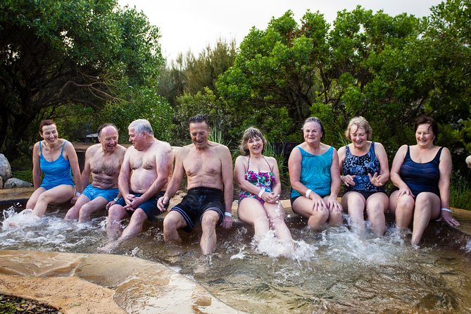 Peninsula Hot Springs Spa Experience and Express Transfer Shuttle - Colourful beach boxes near Safety Beach