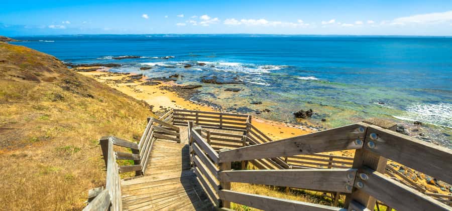 Phillip Island Driving Tour with an APP - The Grand Prix Circuit and Smiths Beach