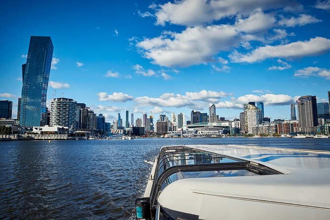 Port of Melbourne and Docklands Sightseeing Cruise - Westgate Bridge and the limits of the route