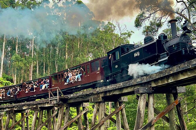 Puffing Billy Tour and Penguin Parade from Melbourne - Puffing Billy through the Dandenong Ranges