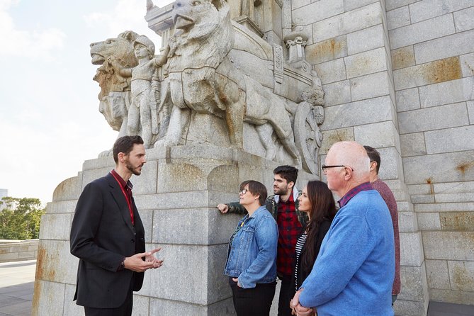 Shrine of Remembrance Cultural Guided Tour in Melbourne - The Balcony and Melbourne views