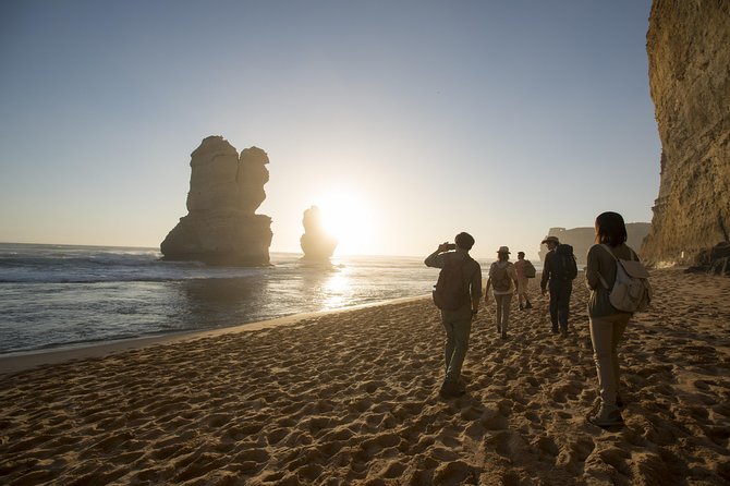 Small-Group Sunset Great Ocean Road Chocolaterie Tour from Melbourne - Sunset at the Twelve Apostles