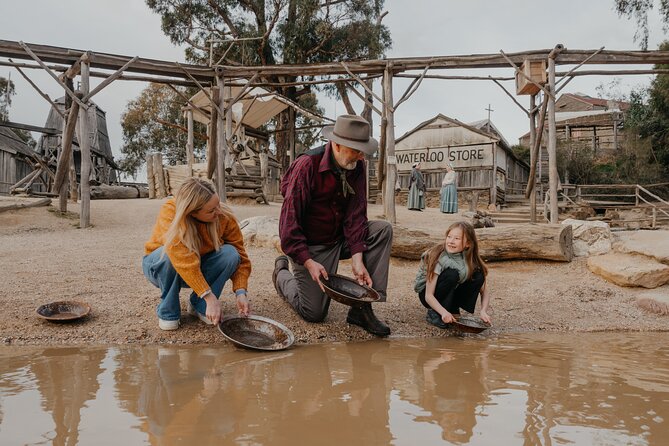 Sovereign Hill General Entry Ticket - Underground mining and coach rides require extra planning