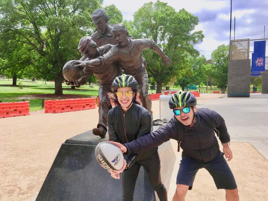 The Famous Melbourne City Bike Tour - Starting near Harbour Esplanade and Marvel Stadium