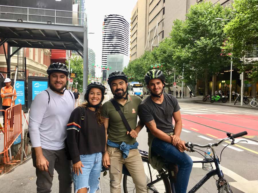 The Famous Melbourne City Bike Tour - What the pace and group size really mean