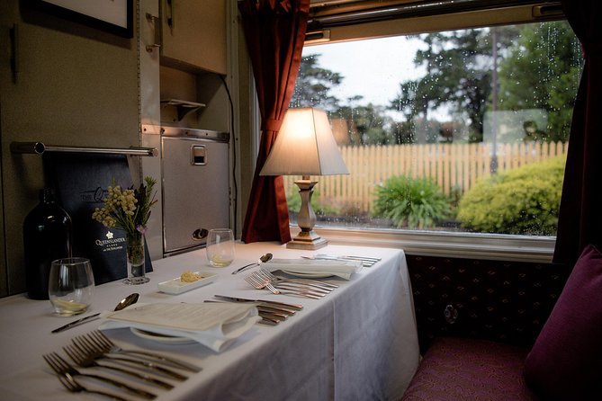 The Q Train - First Class Private Dining For 2 - Pairings, mocktails, tea, and coffee