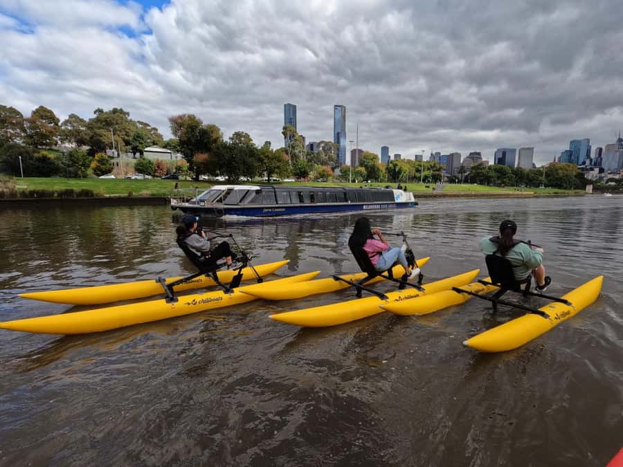 Yarra River, Melbourne Waterbike Tour - What the $70 price includes