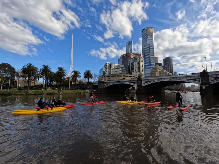 Yarra River, Melbourne Waterbike Tour - Starting at VRA Landing on Boathouse Drive