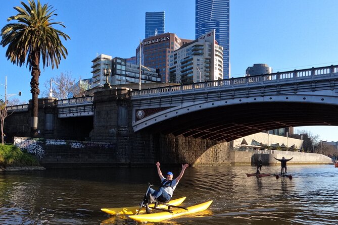 Yarra River Waterbike Tour - Starting beside the Yarra at Mercantile Rowing Club